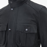 Barbour Corbridge Wax Jacket In Navy