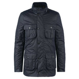Barbour Corbridge Wax Jacket In Navy