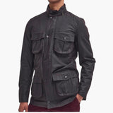 Barbour Corbridge Wax Jacket In Rustic