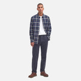 Barbour Crossfell Tailored Fit Shirt In Blue