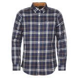 Barbour Crossfell Tailored Fit Shirt In Blue