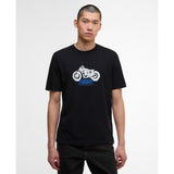 Barbour Cruise Graphic T-Shirt In Black