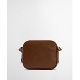 Barbour Daphne Leather Crossbody Bag In Brown