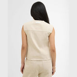 Barbour Daya Denim Waistcoat In Jasmine