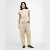 Barbour Daya Denim Waistcoat In Jasmine