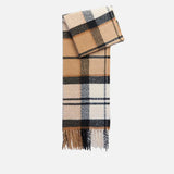Barbour Deanna Tartan Scarf In Navy Tartan