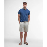 Barbour Denwick Short-Sleeved Polo Shirt In Dark Denim