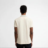 Barbour Denwick Short-Sleeved Polo Shirt In Whisper White