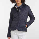 Barbour Deveron Quilted Jacket in Navy