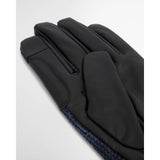 Barbour Deveron Tweed Waterproof Gloves In Navy