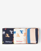 Barbour Dog Multi Socks Gift Set
