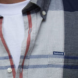 Barbour Doughill Short Sleeve Shirt In Pine Tartan