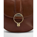 Barbour Elm Leather Crossbody Bag In Brown
