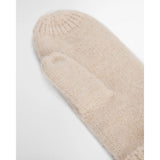 Barbour Elsdon Mittens In Eggshell