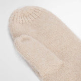 Barbour Elsdon Mittens In Eggshell