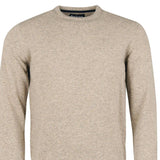 Barbour Nelson Essential Crew Neck Sweater In Fossil