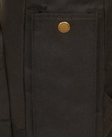 Barbour Essential Wax Backpack in Olive