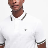 Barbour FeatherStone Polo Shirt in White