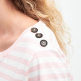Barbour Ferryside T-Shirt In Shell Pink