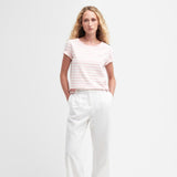 Barbour Ferryside T-Shirt In Shell Pink