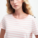 Barbour Ferryside T-Shirt In Shell Pink