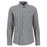 Barbour Finkle Tailored Gingham Shirt In Olive