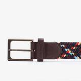 Barbour Ford Belt In Navy Mix