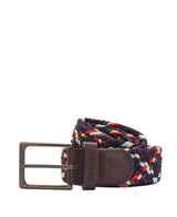 Barbour Ford Belt In Navy Mix