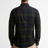 Barbour Fortrose Tailored Long-Sleeved Shirt In Shadow Classic Tartan
