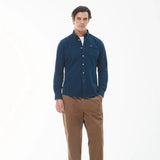 Barbour Geston Tailored Shirt in Navy