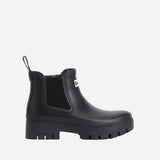 Barbour Halton Ankle Wellingtons In Black