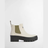 Barbour Halton Ankle Wellingtons In Light Oak