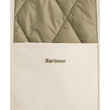 Barbour Healy Quilted Tote Bag Bleached Olive