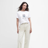 Barbour Honeywell T-Shirt in White