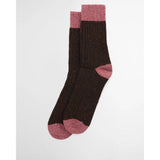 Barbour Houghton Socks In Earth Pink