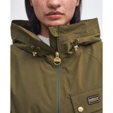 Barbour International Alicia Waterproof Jacket In Empire Green