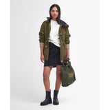 Barbour International Alicia Waterproof Jacket In Empire Green
