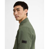 Barbour International Ardie Ripstop Overshirt In Thyme