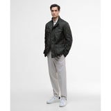 Barbour International Ariel Polarquilt Jacket In Sage