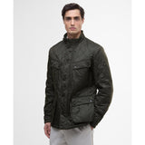 Barbour International Ariel Polarquilt Jacket In Sage