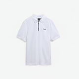 Barbour International Ashmann Tipped Polo Shirt In White