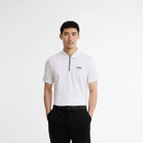 Barbour International Ashmann Tipped Polo Shirt In White