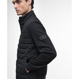 Barbour International Collins Baffle Quilted Sweat In Black