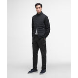 Barbour International Collins Baffle Quilted Sweat In Black