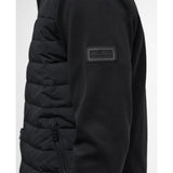 Barbour International Collins Baffle Quilted Sweat In Black