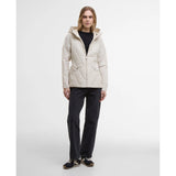Barbour International Diablo Quilted Sweat Jacket In Jasmine