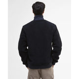 Barbour International Dinstone Fleece Jacket In Dark Navy