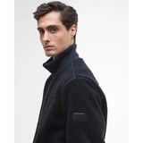 Barbour International Dinstone Fleece Jacket In Dark Navy
