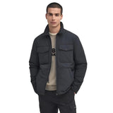 Barbour International Distill Quilted Jacket In Black