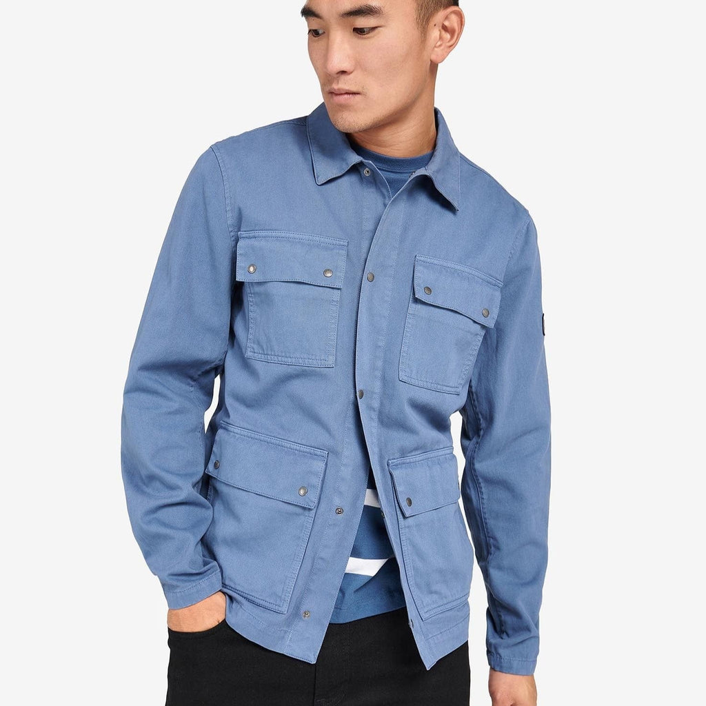 Barbour International Donside Casual Jacket Blue Horizon